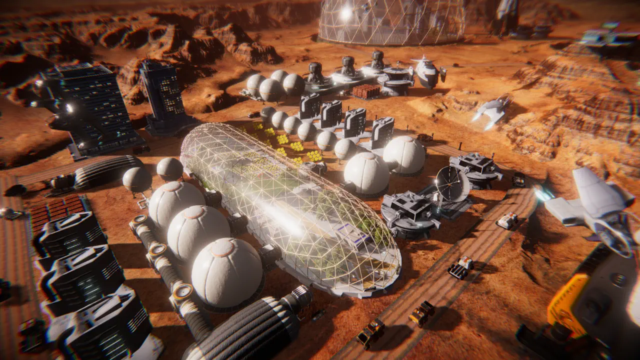 Mars Colony Builder catalog card